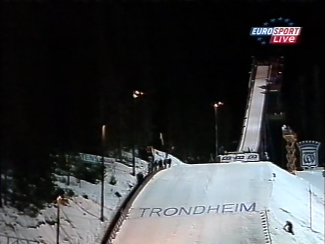 Skocznia w Trondheim (Eurosport)